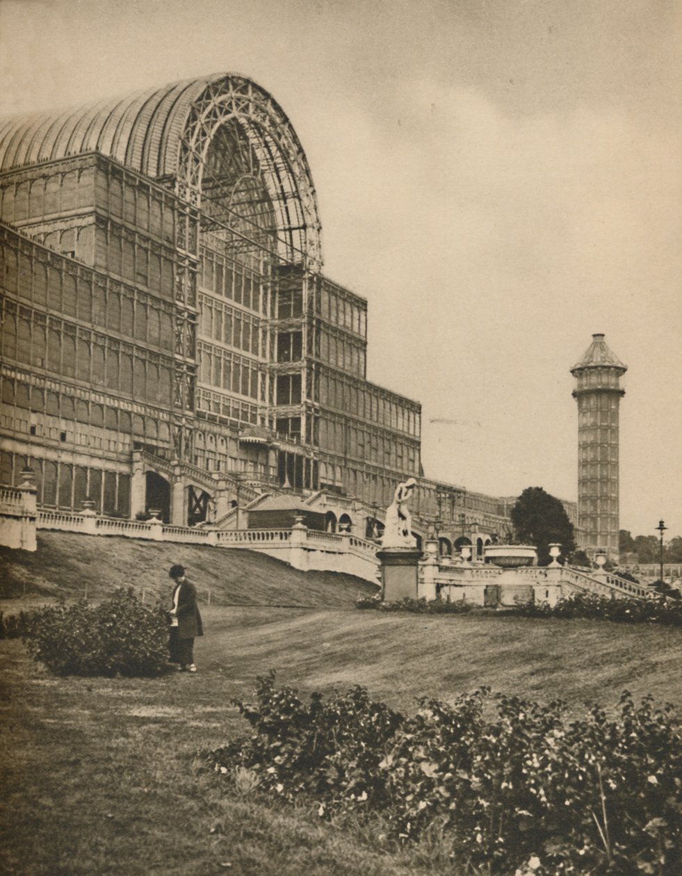 Glass and Girders of the Crystal Palace at Sydenham by Donald McLeish
