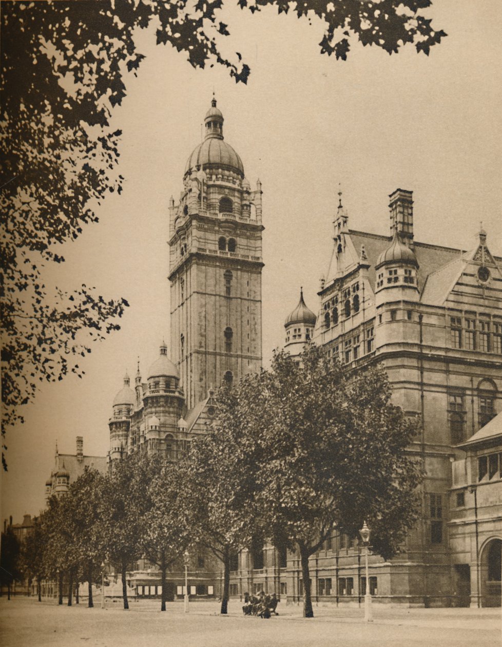 Where London University Shares Quarters With The Imperial Institute, c1935 by Donald McLeish