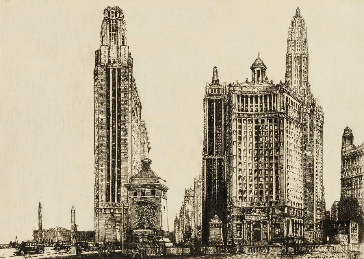Chicago, the Gateway by Donald Shaw MacLaughlan