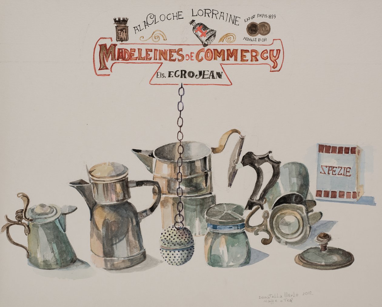Coffee or Tea, 2012 by Donatella Merlo