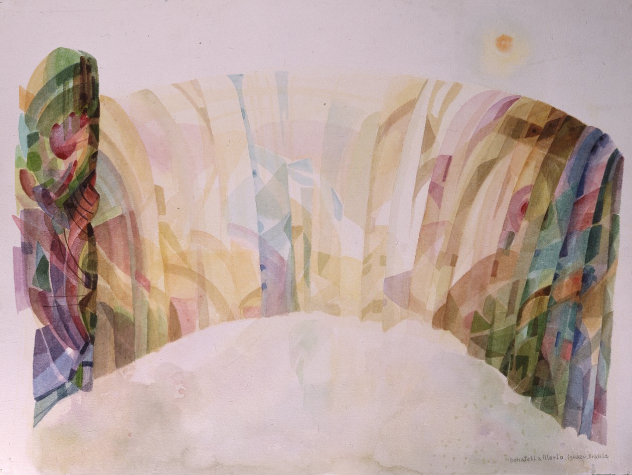 Iguazú, Brazil, Waterfall, c.1992 by Donatella Merlo