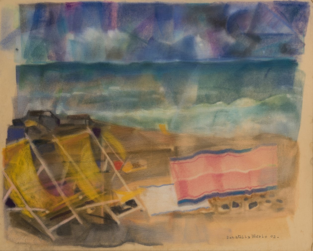 Thunderstorm Coming Soon, 2002 by Donatella Merlo