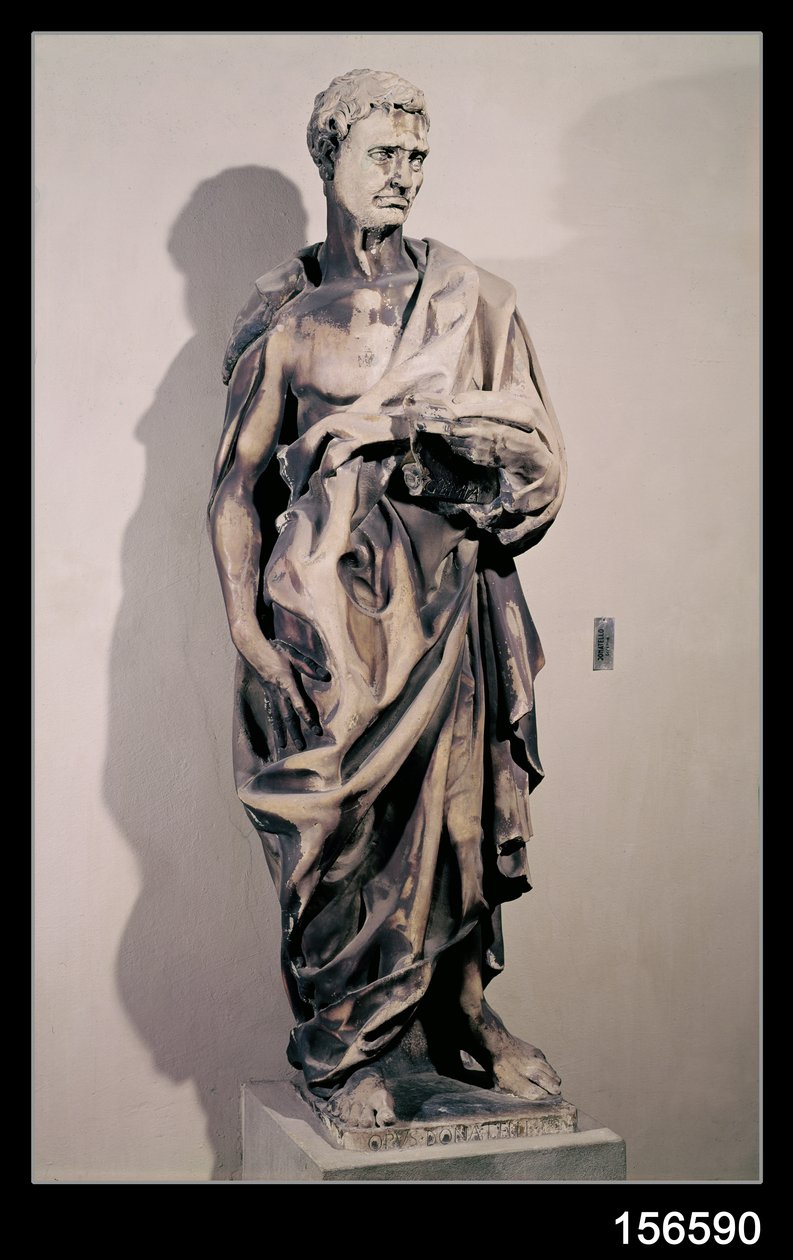 The Prophet Jeremiah, 1423-27 by Donatello