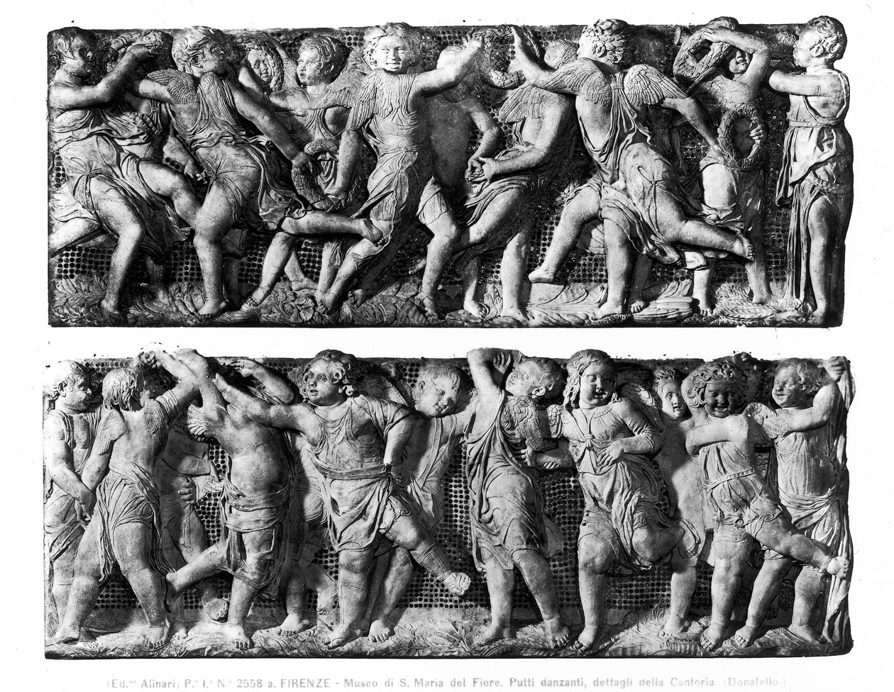 Dancing Putti Panel by Donatello