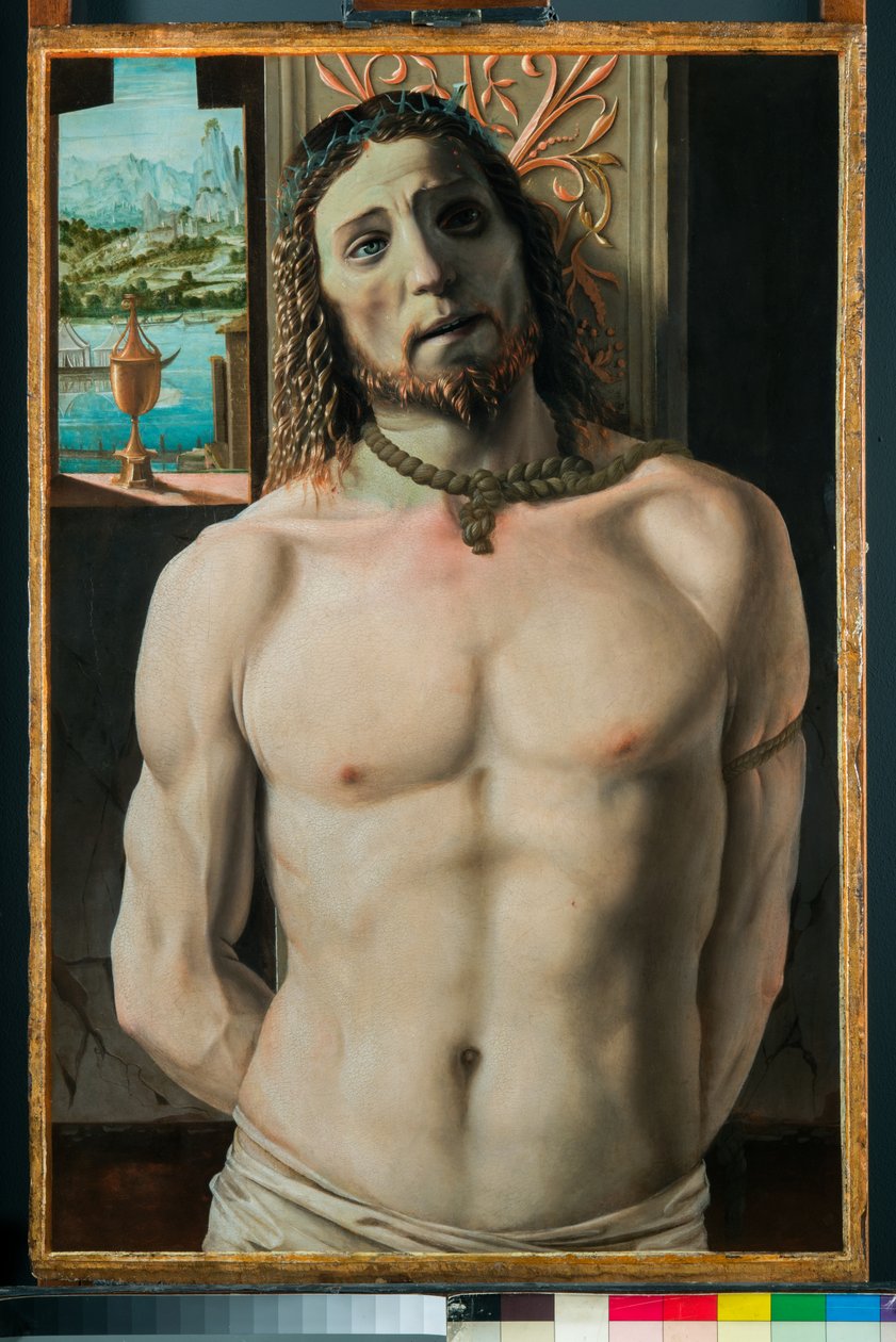 Christ at the Column, 1487-90 by Donato Bramante