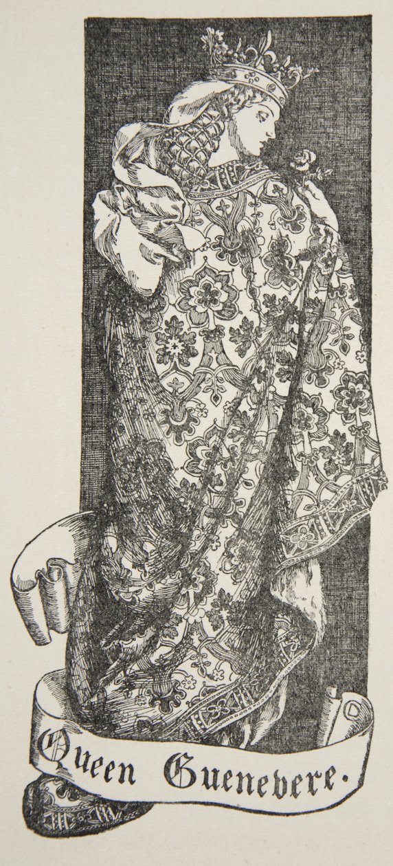 Queen Guenevere, illustration from 