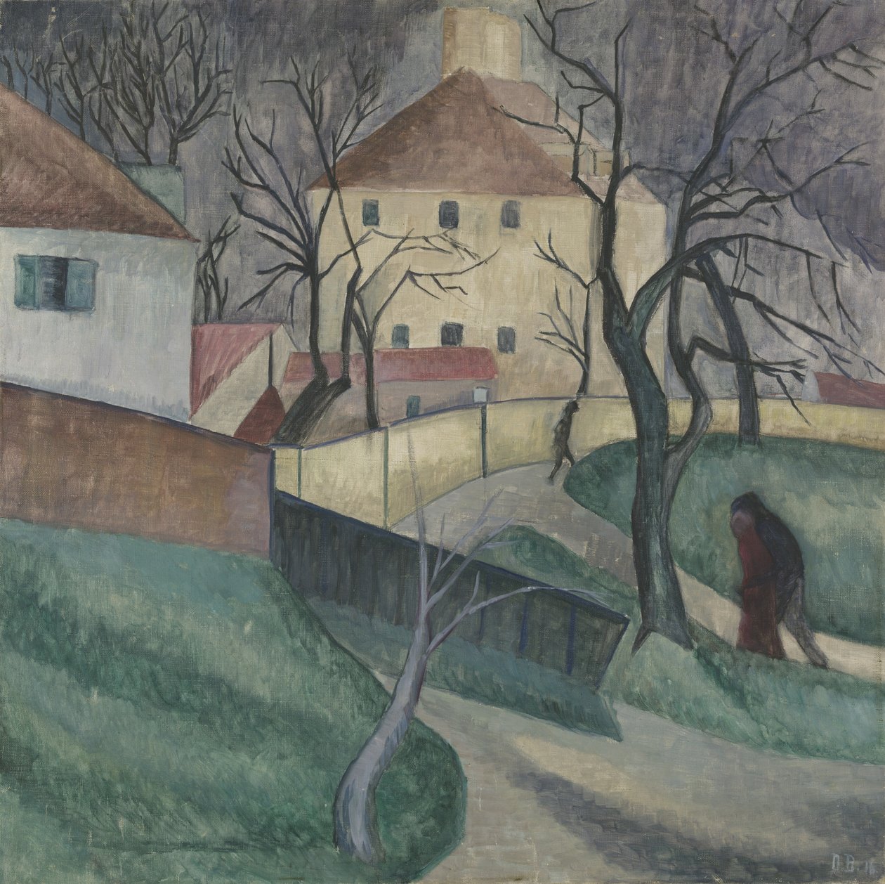 Autumn Chilliness, 1916 by Dora Bromberger
