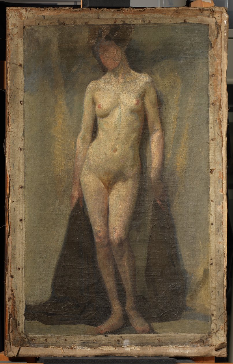 Standing Female Nude, c. 1910 by Dora Carrington
