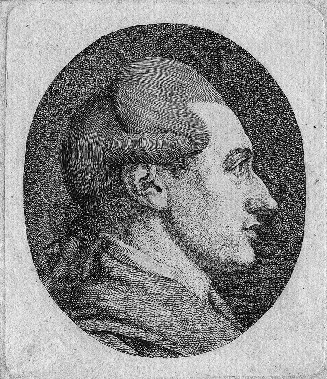 Portrait of the author Johann Wolfgang von Goethe 1749-1832 by Dora Stock