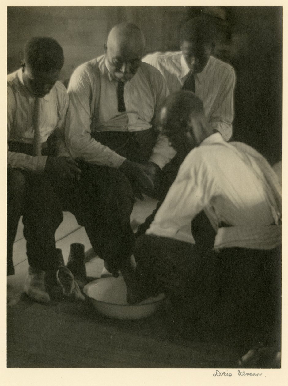 Foot Washing, South Carolina by Doris Ulmann