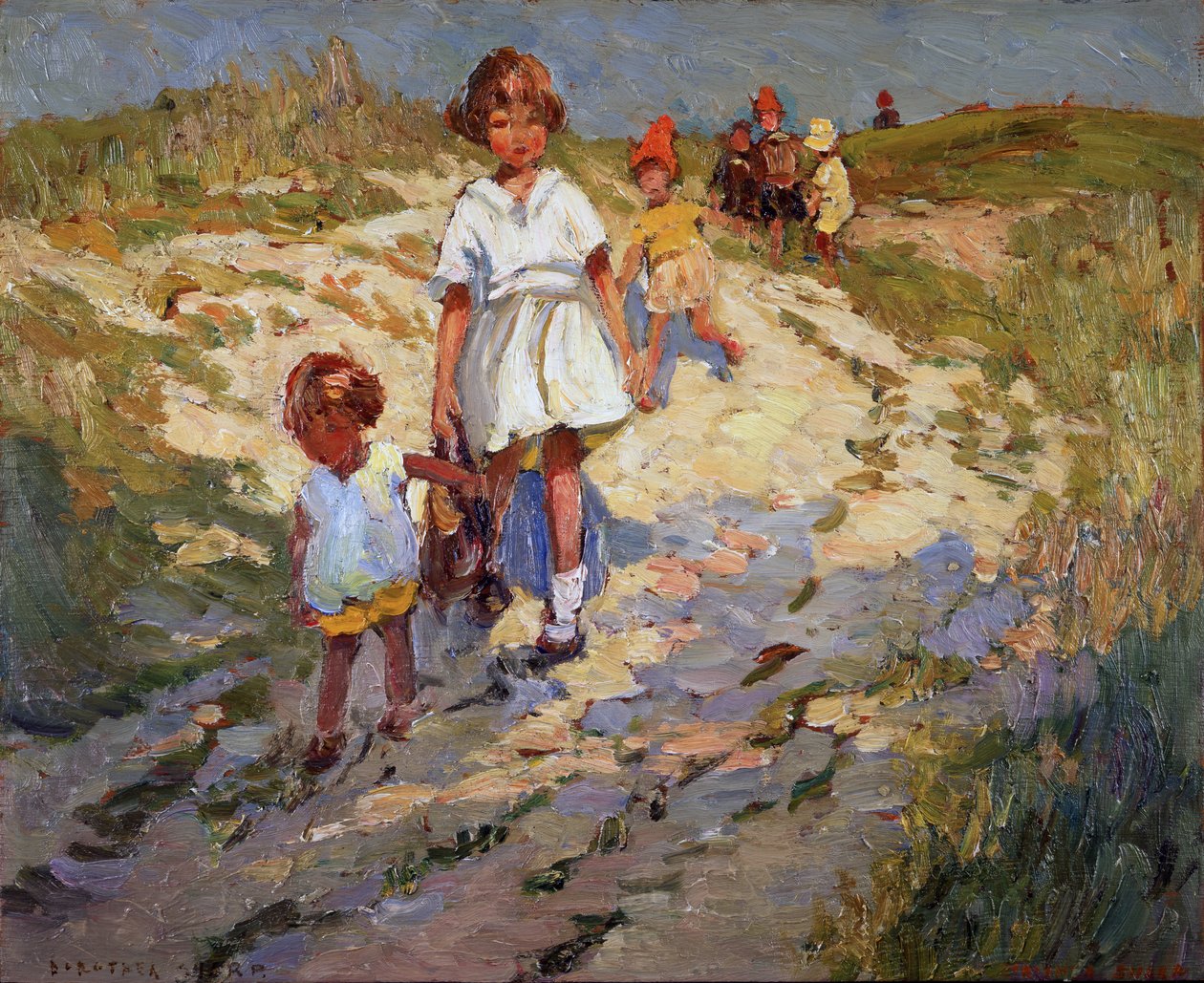 In the Dunes by Dorothea Sharp