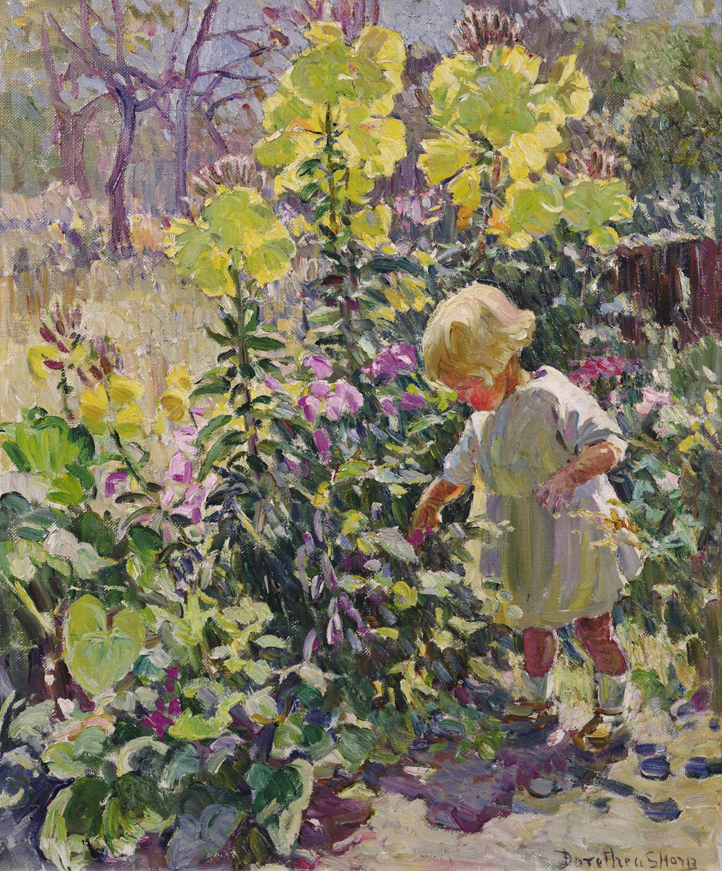 In the Garden by Dorothea Sharp