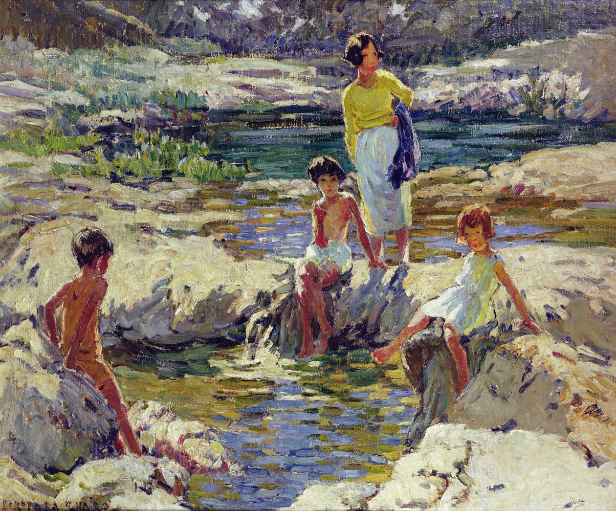 The Rockpool by Dorothea Sharp: Premium art reproduction