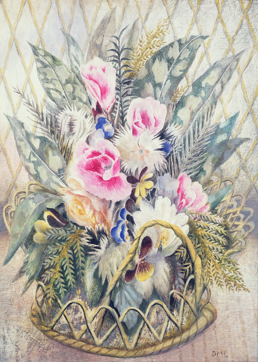 Godetias by Dorothy M. Larcher