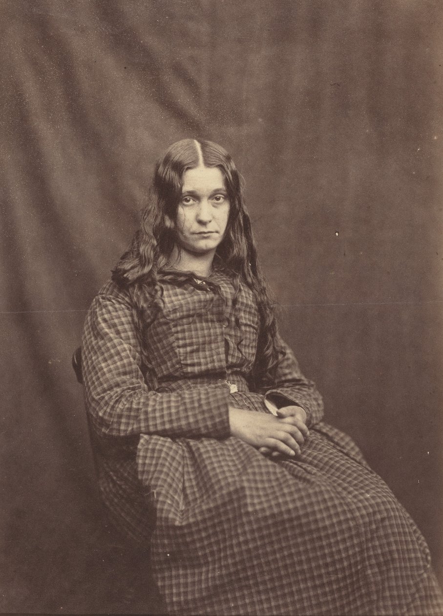 Woman, Surrey County Asylum, c. 1855 by Dr Hugh Welch Diamond