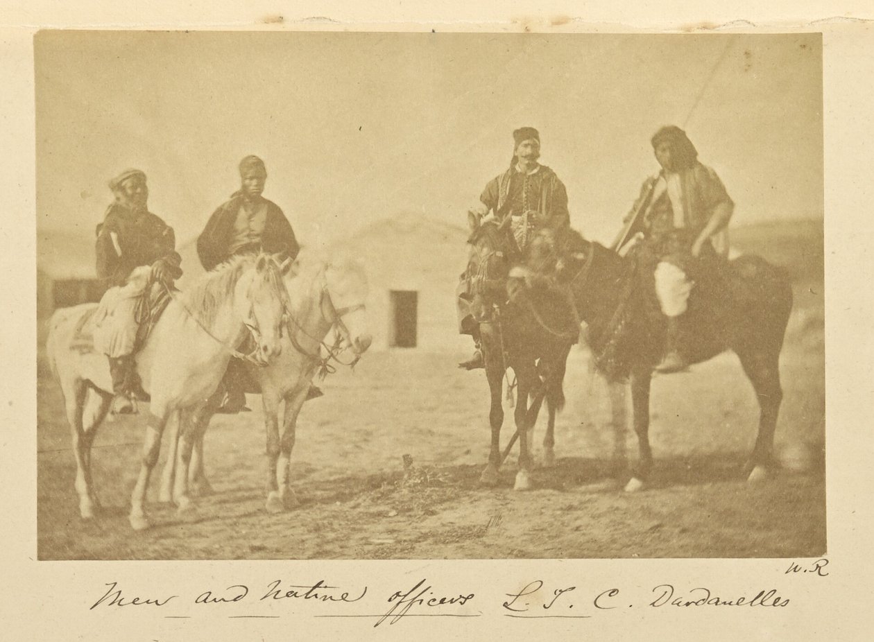 Men and Native Officers L.T.C. Dardanelles by Dr. William Robertson