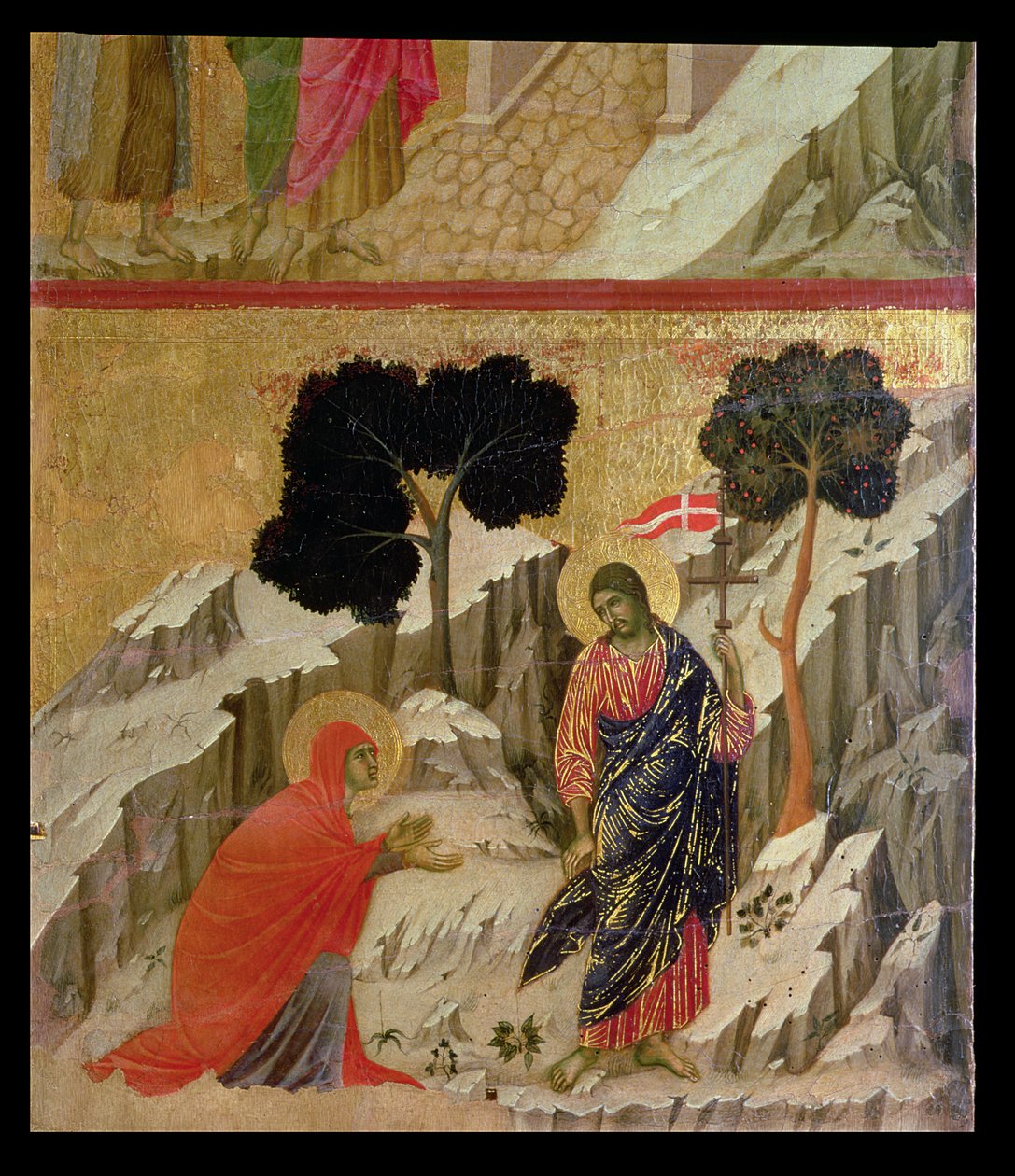 Maesta: Noli Me Tangere, 1308-11 by Duccio di Buoninsegna