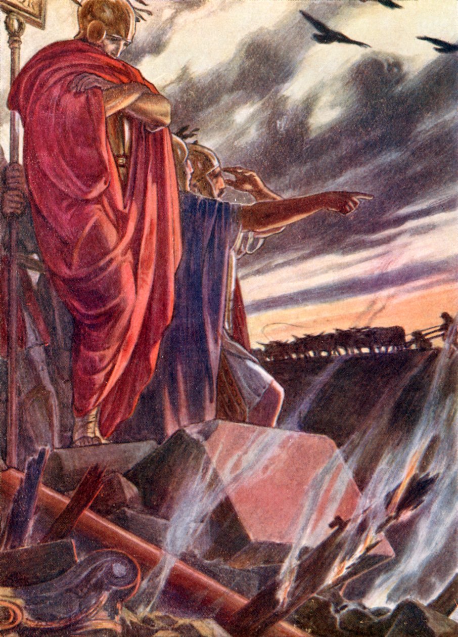 The City Was Given to the Flames by Dudley (after) Hardy