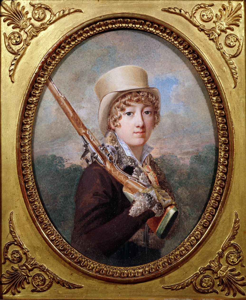 Natalie de Laborde de Mereville, Comtesse Charles de Noailles, in the Park at Mereville by Dutailly