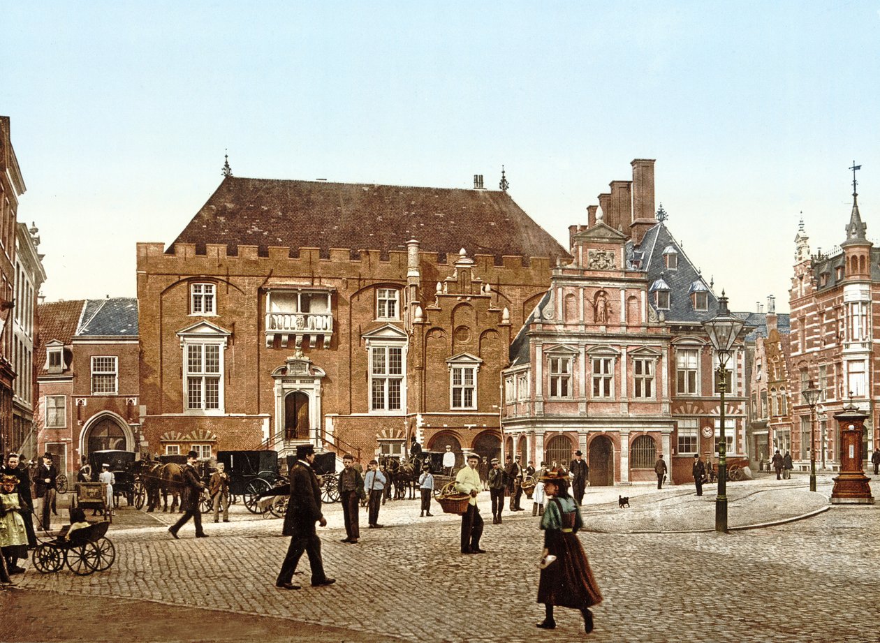 City Hall on the Grote Markt, Haarlem, Holland by Dutch Photographer