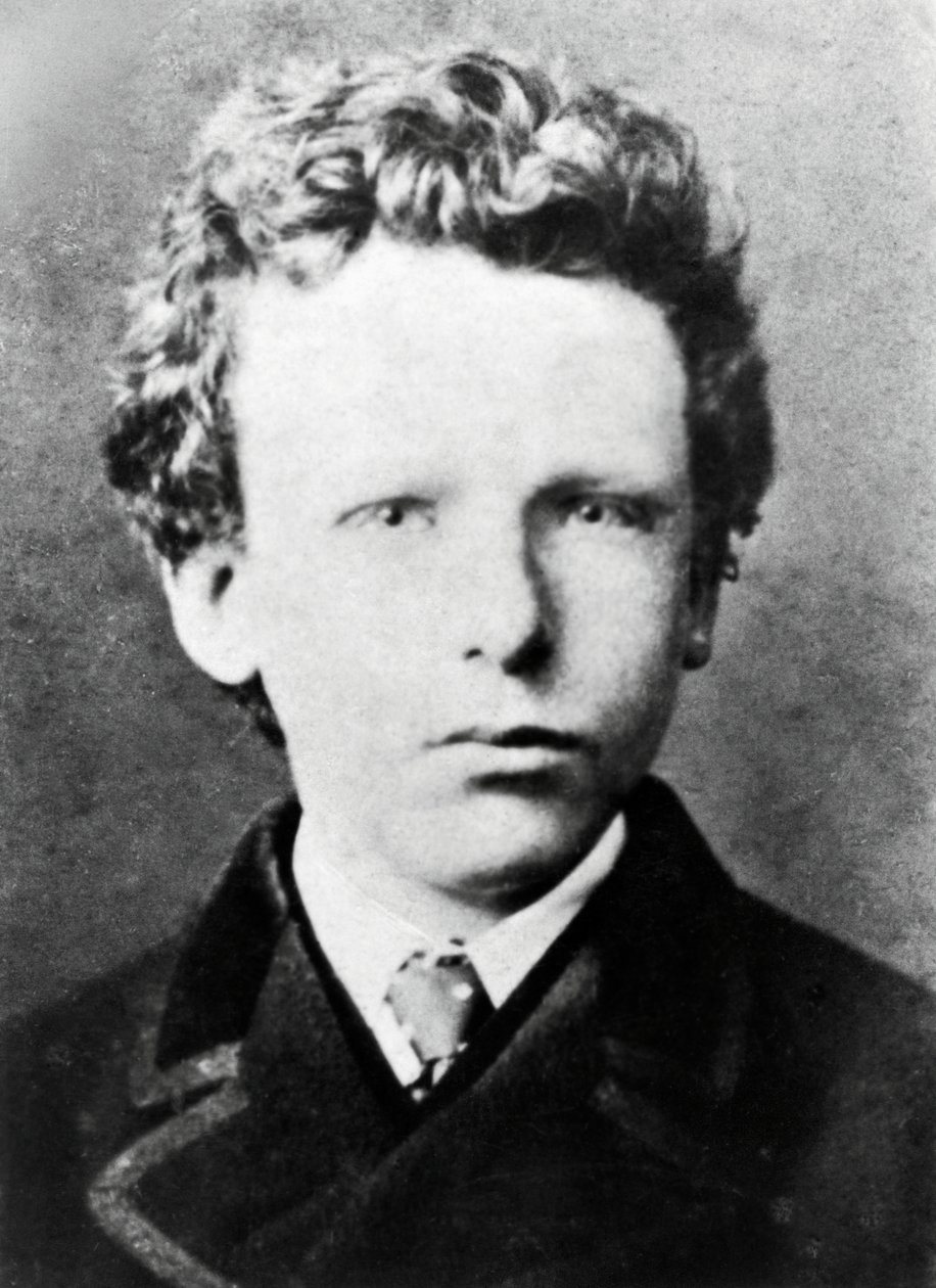 Vincent Van Gogh, aged about 13 by Dutch Photographer
