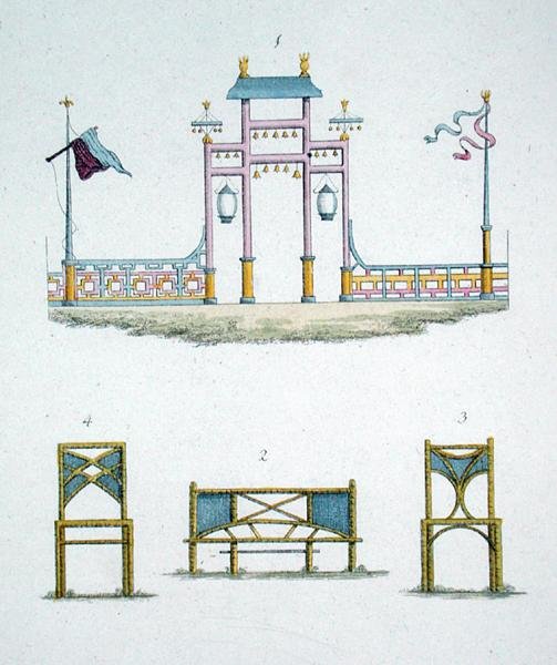 Chinese Gate and Garden Seats, from 