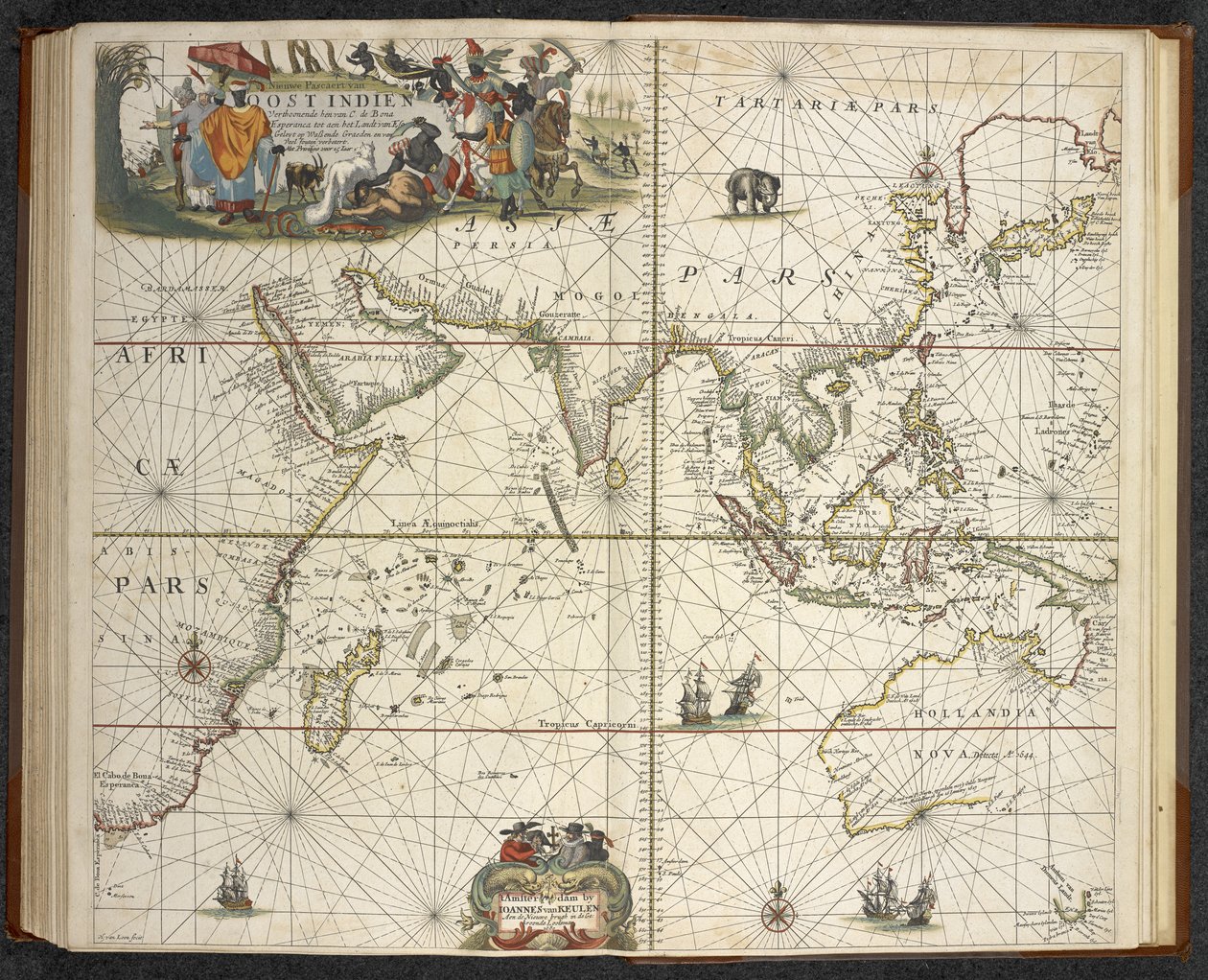 East Indies, from 