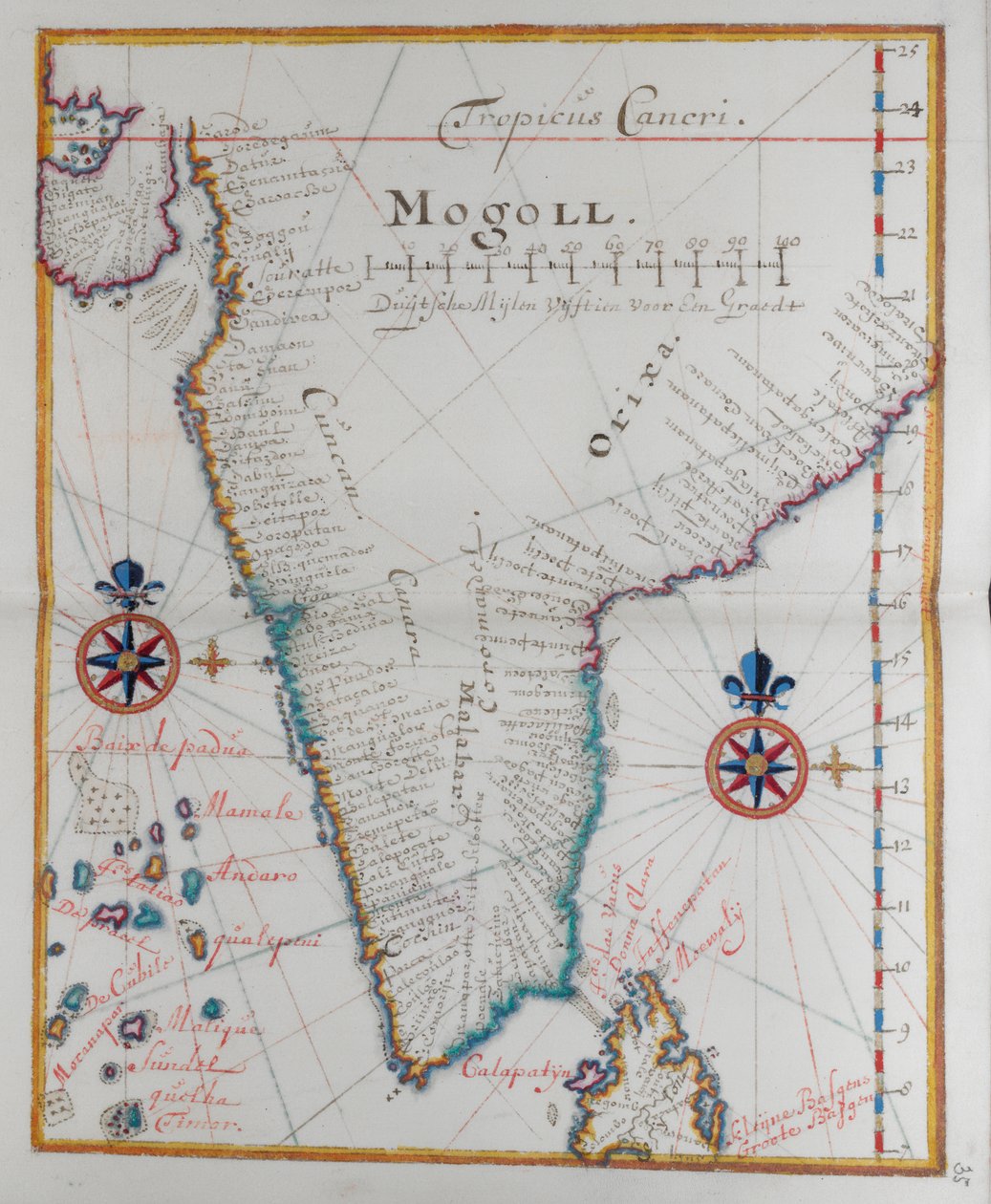 Southern India and Sri Lanka by Dutch School