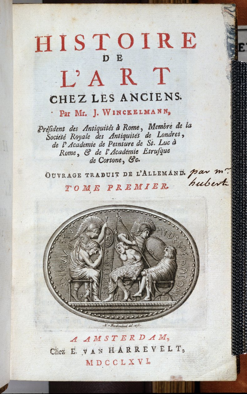 Title page of Histoire de l
