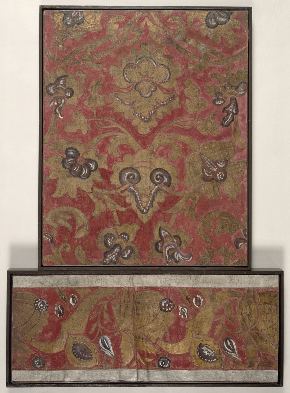 Wallpaper Design, c.1700 by Dutch School