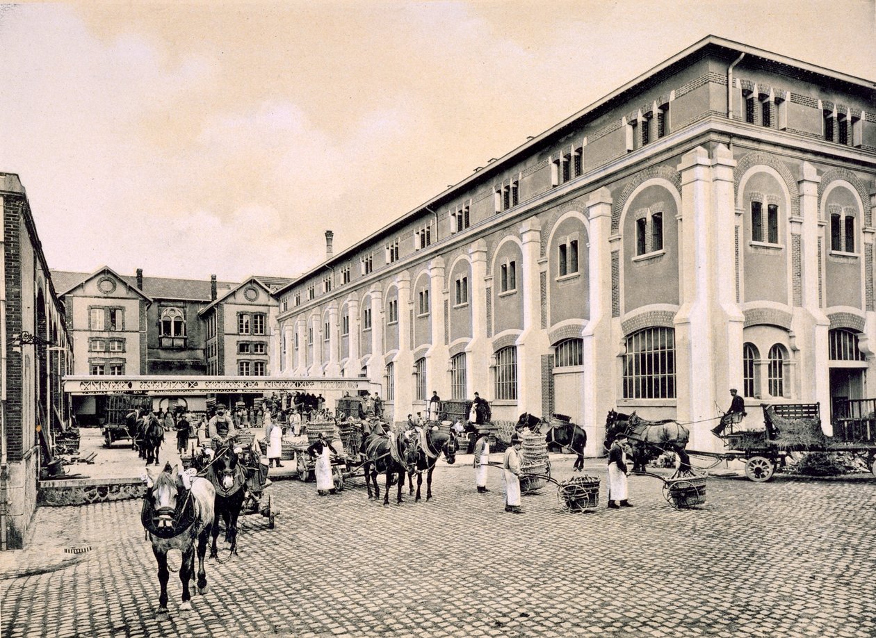 Carts for transporting the Champagne, from 