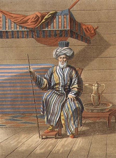 Tartar Elder, engraved by Jegor Skotnikoff by E. (after) Karnejeff