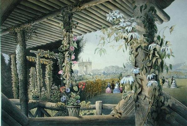 View from the Rustic Seat, Shrublands, from 