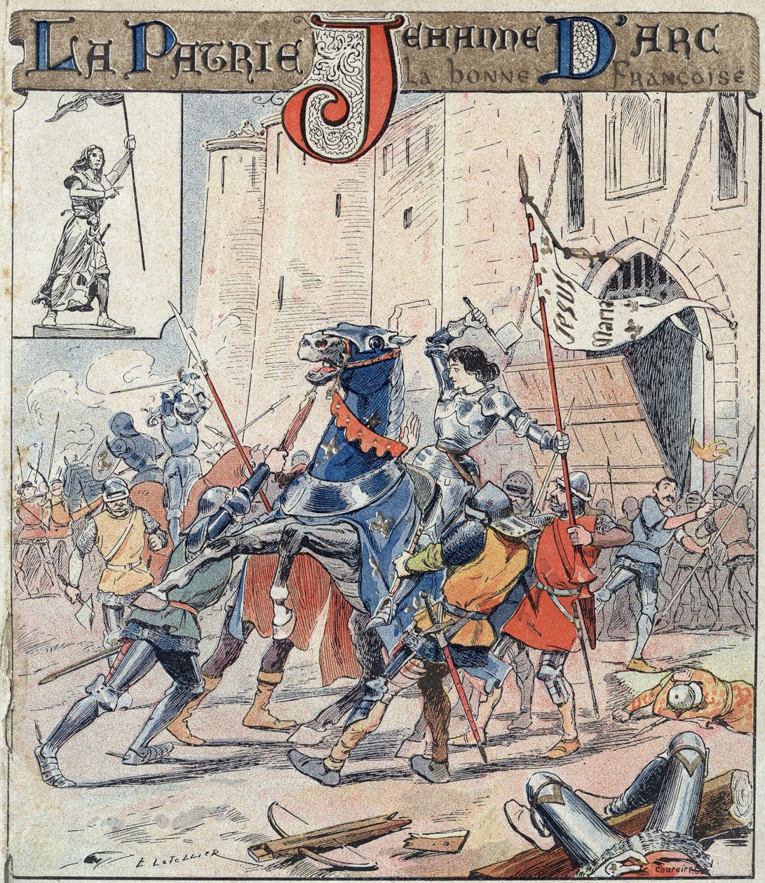 Joan of Arc is taken prisoner on 23 May 1430 and is handed over to the English - in 