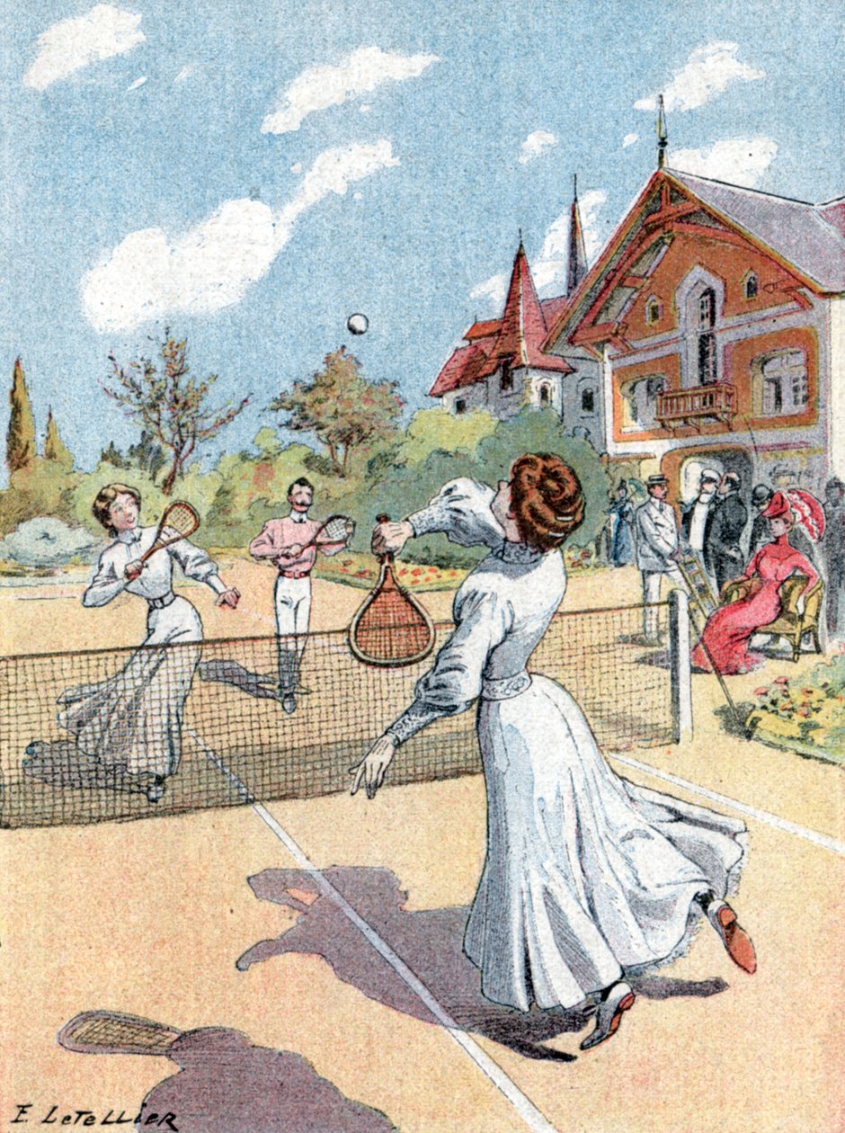 Tennis by E. Letellier