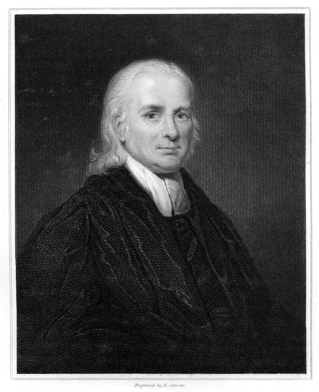 Christian Friedrich Schwarz, German Protestant missionary to India, 1834 by E. Scriven