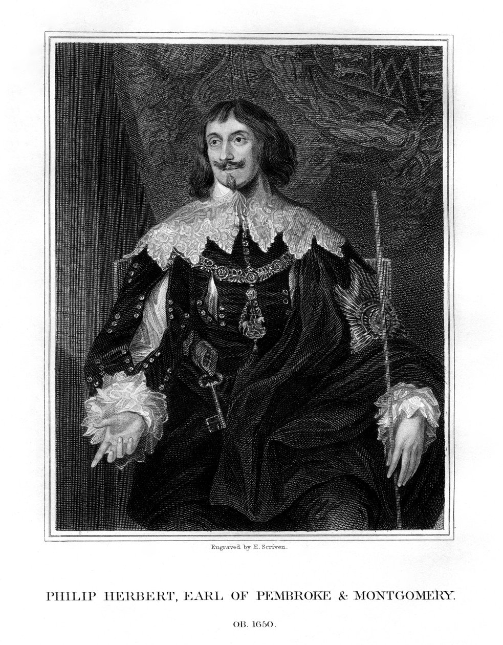 Philip Herbert, 4th Earl of Pembroke, Courtier and Politician by E. Scriven