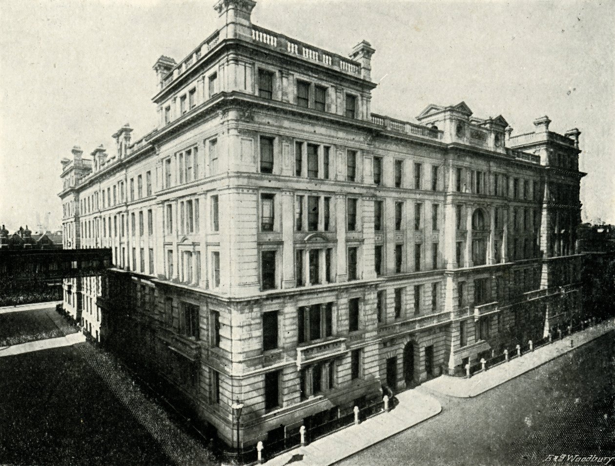 General Post Office - New North Building, c1897 by E. and S. Woodbury