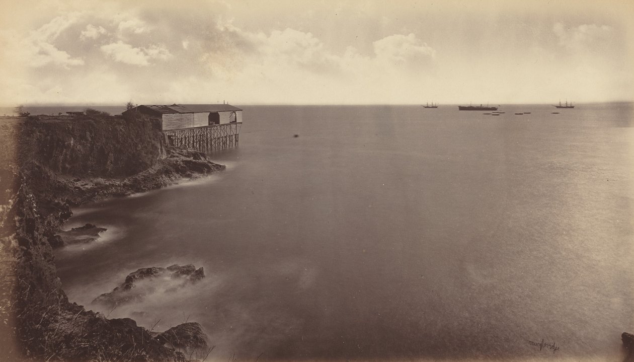 Acajutla, 1877 by Eadweard Muybridge