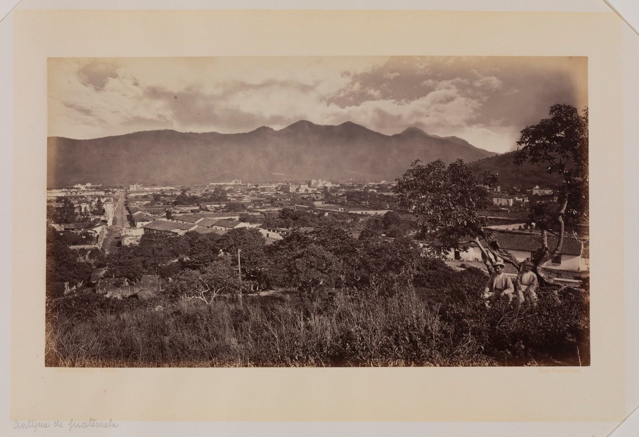 Antigua Guatemala by Eadweard Muybridge