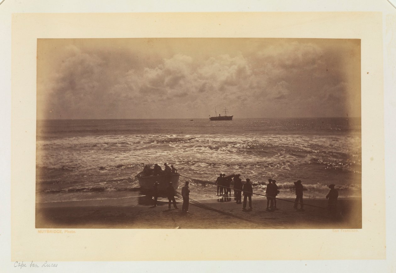 Cape San Lucas, Mexico by Eadweard Muybridge