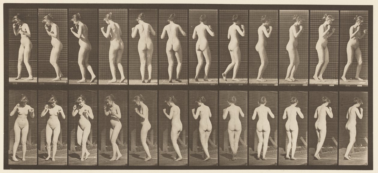 Plate 195. Dancing Waltz by Eadweard Muybridge