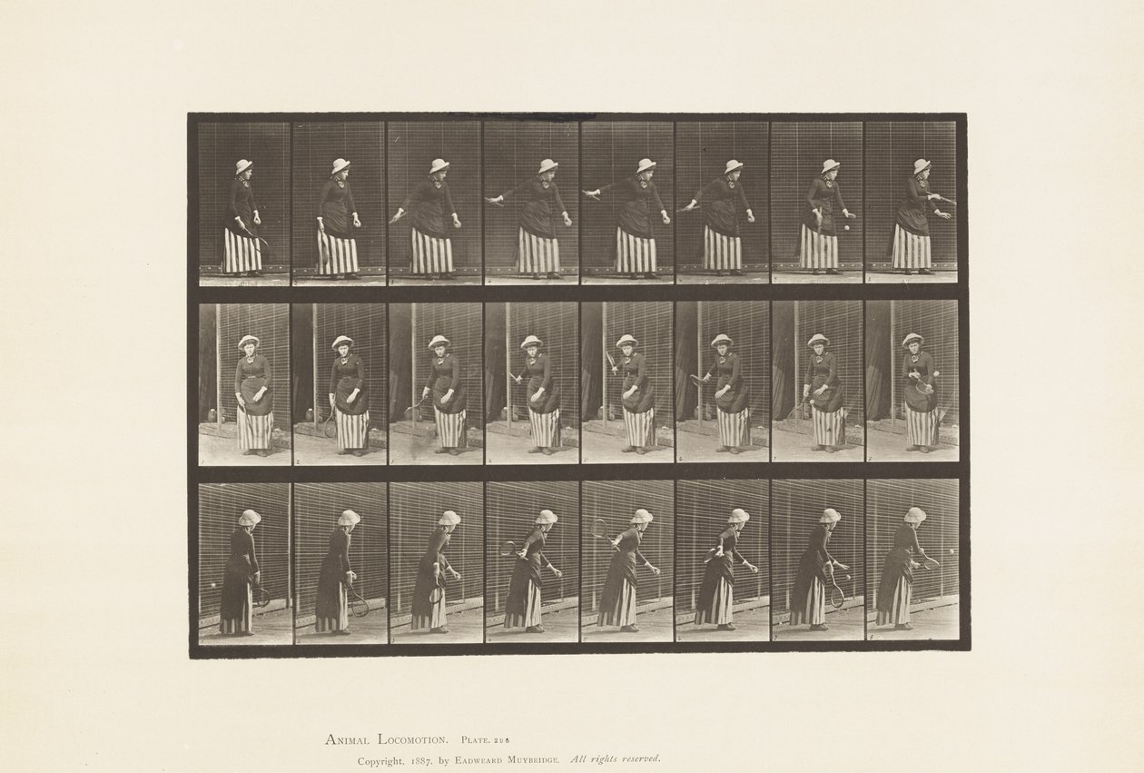 Lawn Tennis by Eadweard Muybridge