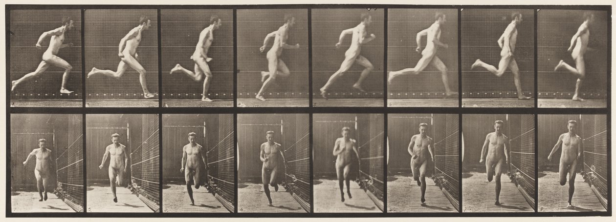 Running by Eadweard Muybridge
