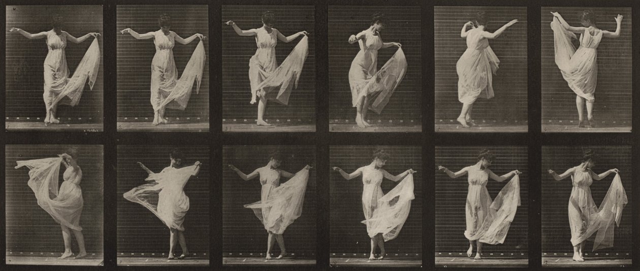 Plate Number 187. Dancing (Fancy) by Eadweard Muybridge