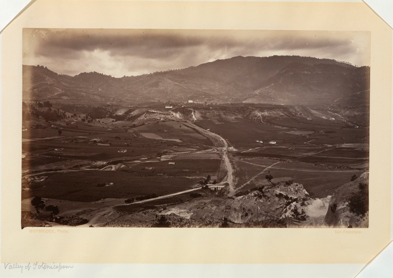 Valley of Totonicapán, Guatemala by Eadweard Muybridge