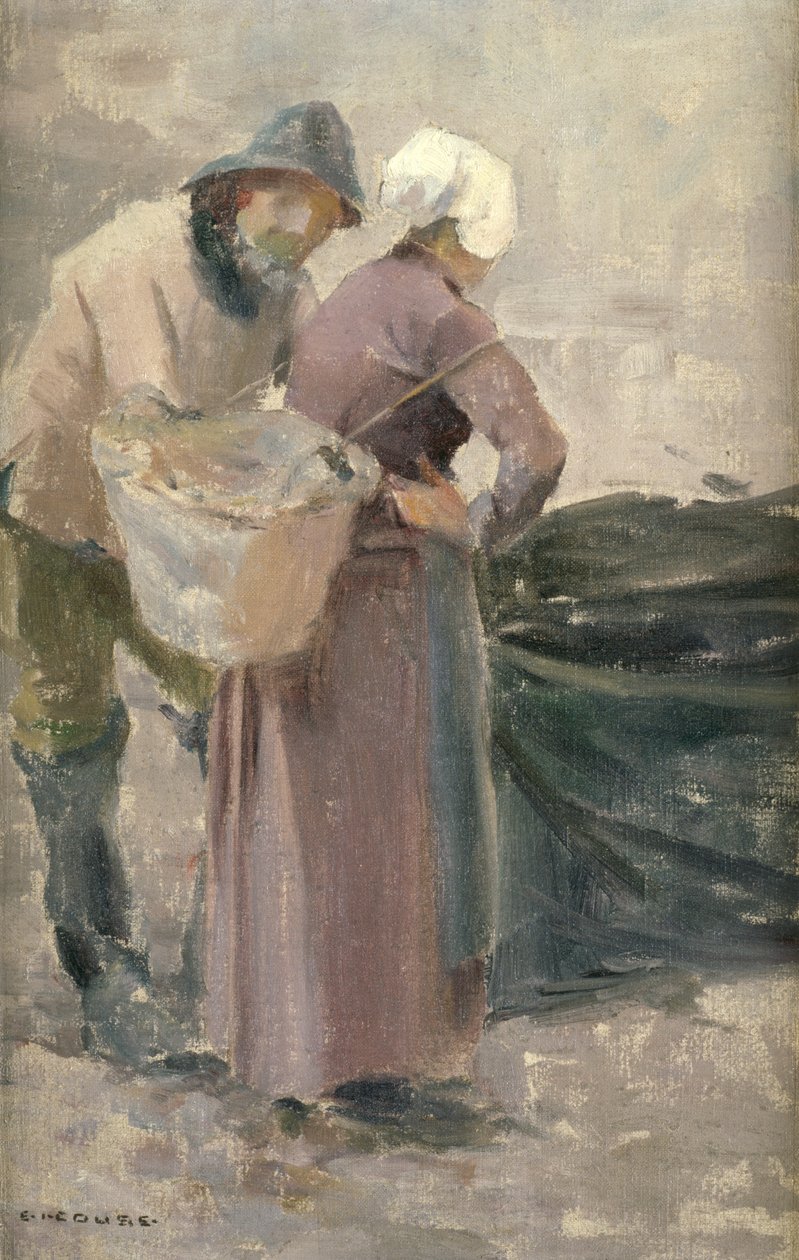 The Housewife Looking at the Fisherman