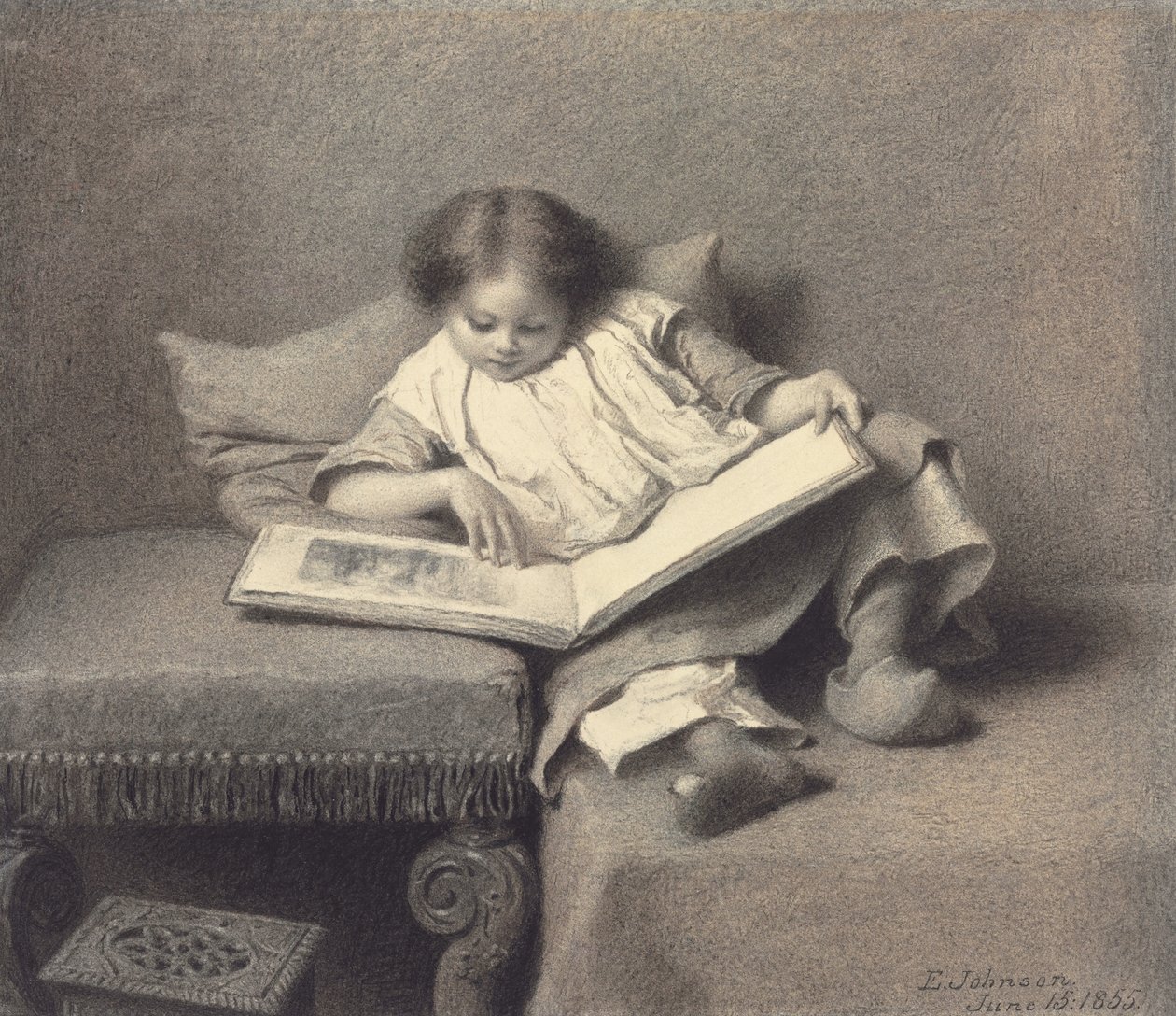 The Picture Book by Eastman Johnson