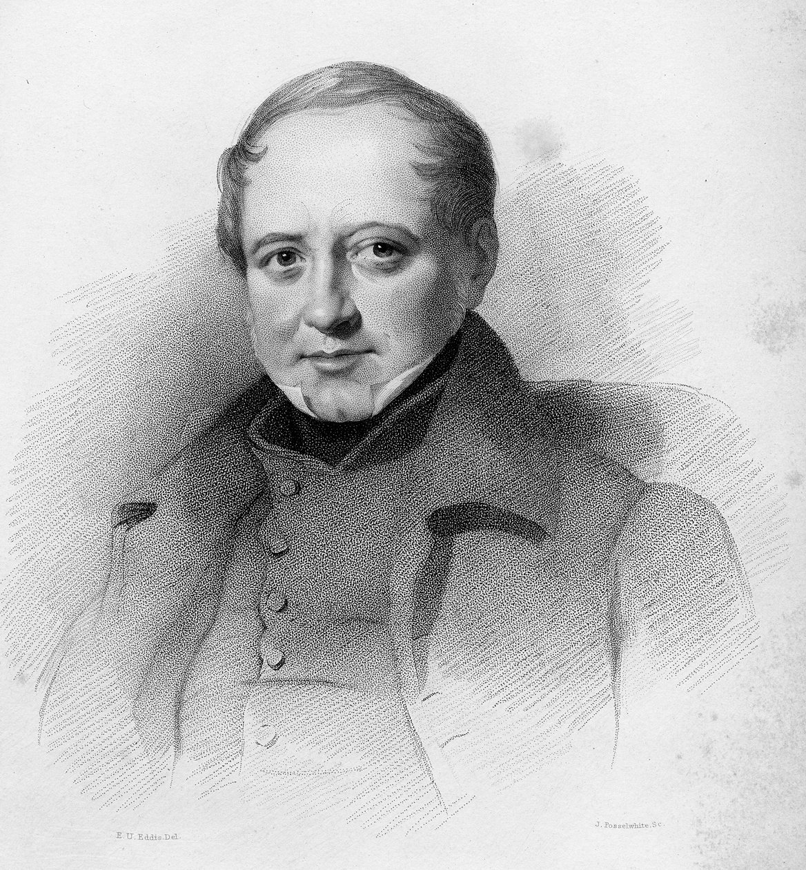 John Herman Merivale, engraved by James Posselwhite by Eden Upton Eddis