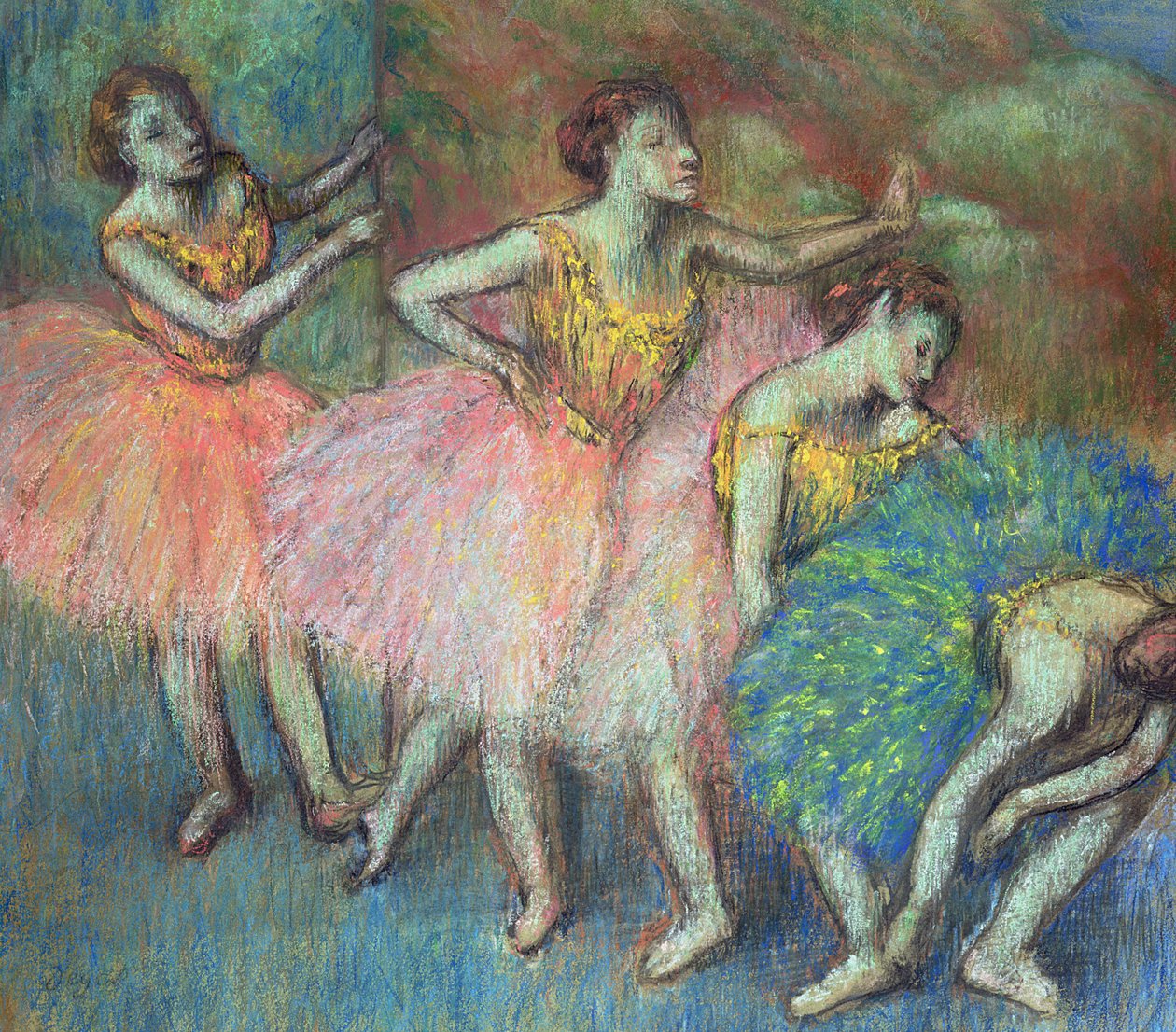 Four Dancers, 1903 by Edgar Degas